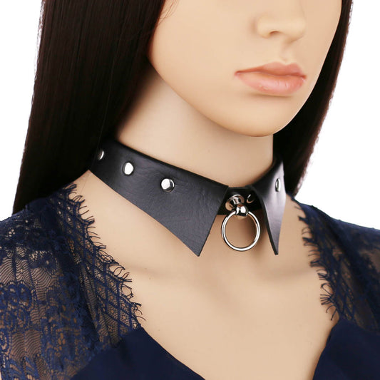 gothic black choker